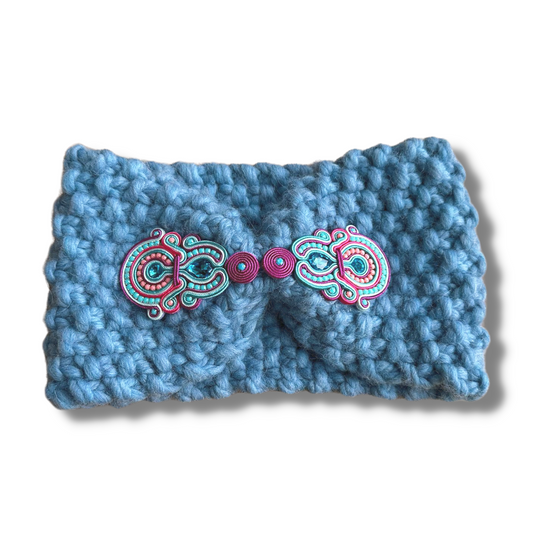 Soutache Blue Pink