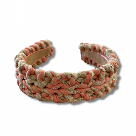 Johanna Signature Coral/gold Wide